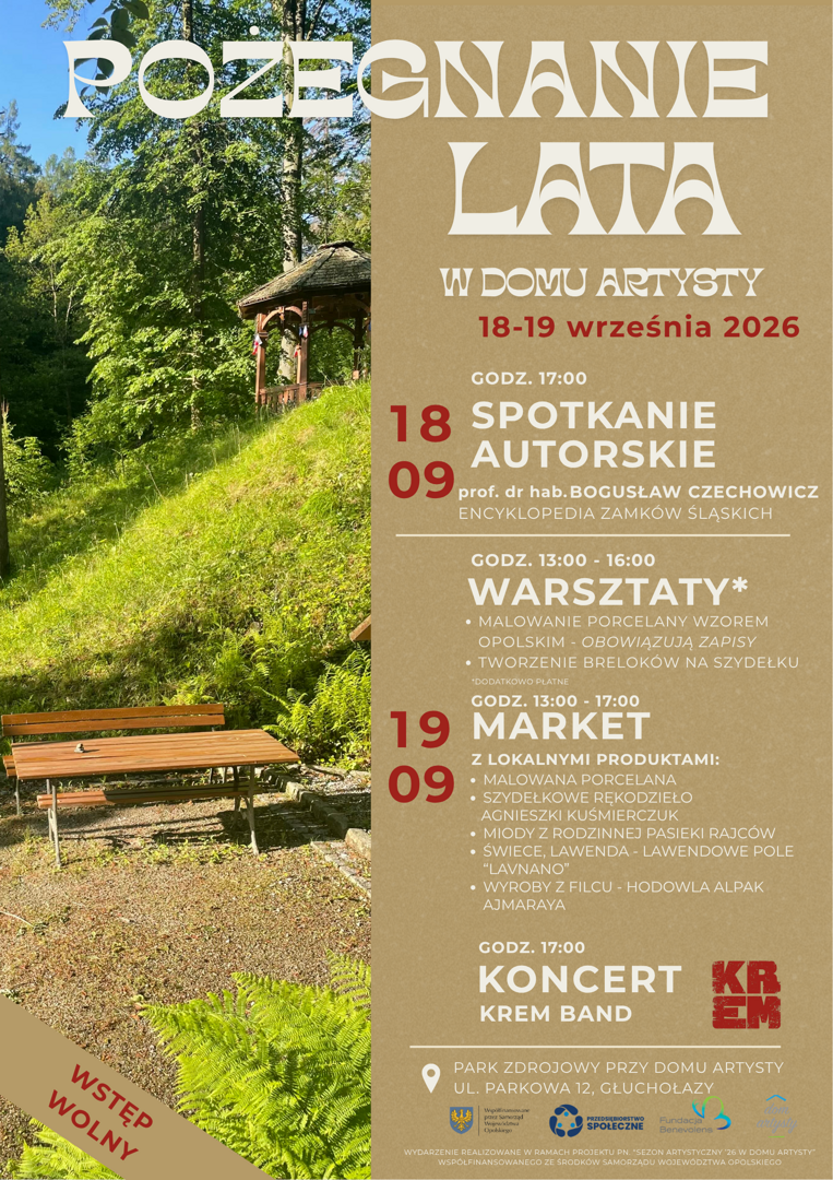 Weekend  z kulturą - Pożegnanie Lata