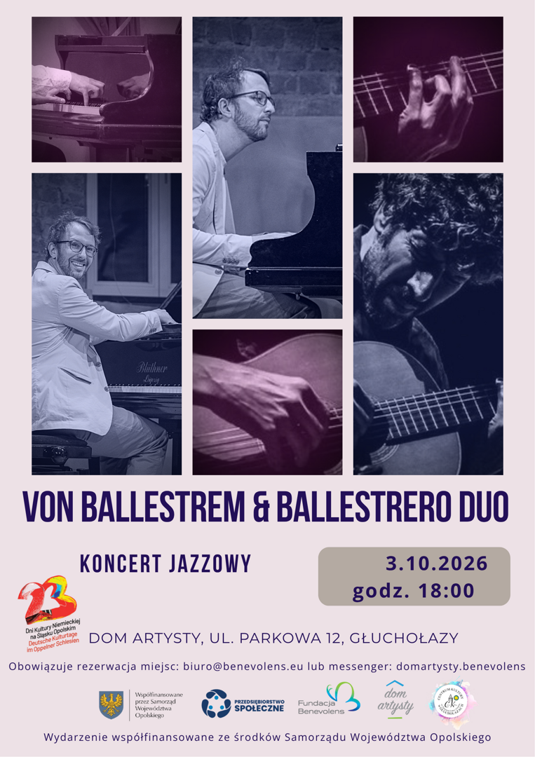 Weekend  z kulturą - Koncert von Ballestrem & Ballestrero Duo